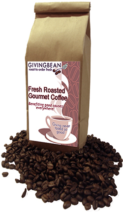 Giving Bean Coffee for fundraising