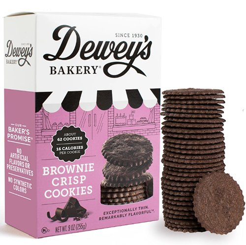 Dewey's Brownie Crisp Cookie Thins  
